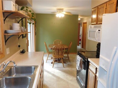 Kitchen with View of Dining Area!