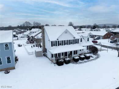 Aerial View of front of home