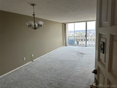Large, open living space with East view