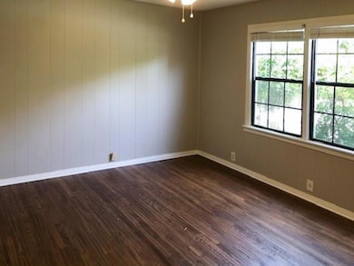 Empty room ceiling fan, and wood- flooring