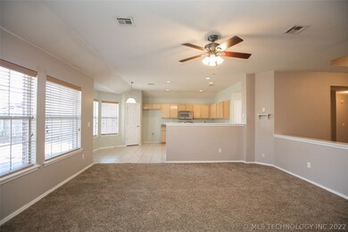 Great Room opens to Kitchen and Dining/Flex Room.