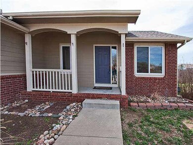 Nice Covered Front Porch
