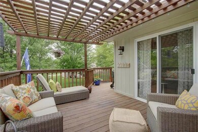Lots of Outdoor entertaining space!  Large Deck wi