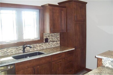 Kitchen. Corner pantry for lots of storage,