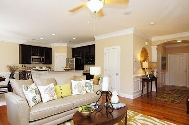 Ellerbe Living Room into Kitchen