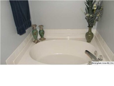 Garden Soaker Tub in Master Bath