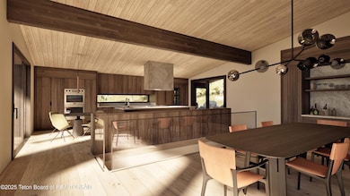 Dining to Kitchen view