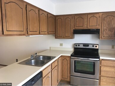 Plenty of counter space and cabinets in this kitch