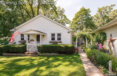 Beautiful gardens accented with arbors