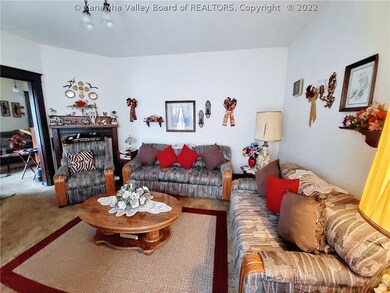 LIVING ROOM W/FP