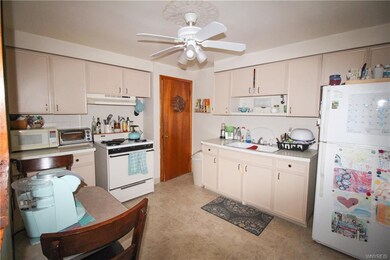 Unit 2 kitchen with stove and fridge included