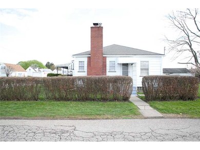 Exterior Front. Side Entrance has covered porch