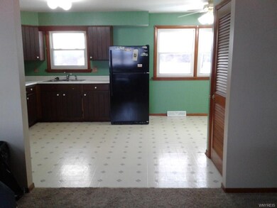 Kitchen from living room