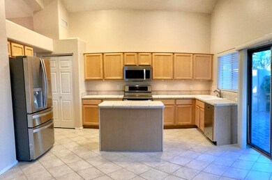 Kitchen view from family room