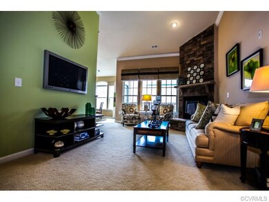 Stunning Fireplace is a Showcase in this Home