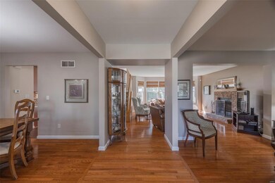 Enter this lovely home to open living space and be