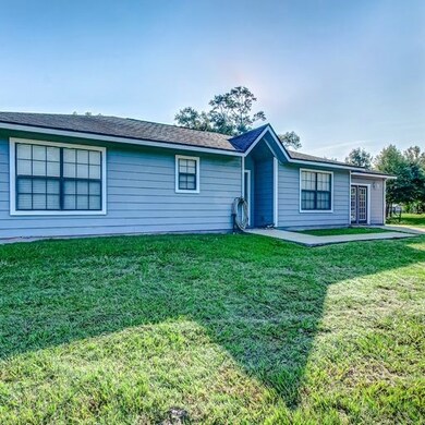 Your view of the front elevation of the home.