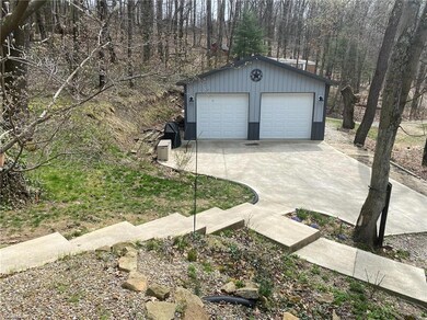 View from side of house