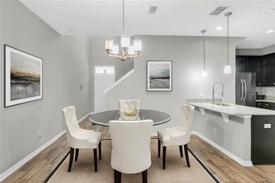 Dining / Kitchen - virtually staged