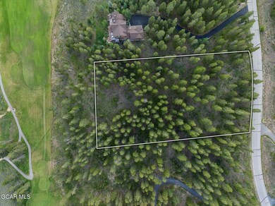 Aerial with property lines