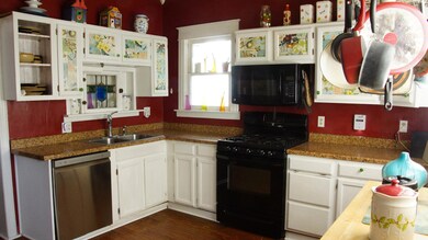 Kitchen pot rack red