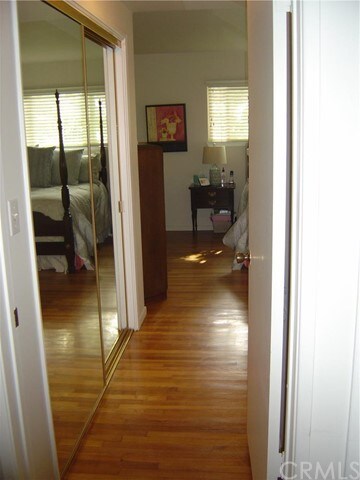 hallway leading to Master Bedroom & Bath & washer/