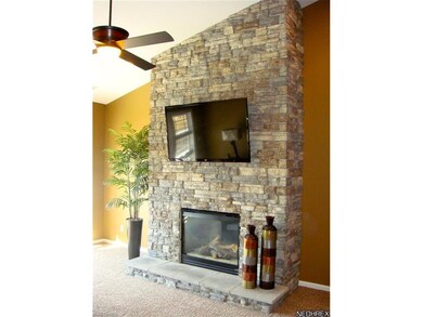 Fabulous Stone Fireplace!