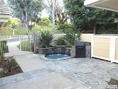 Private gated courtyard for entertaining