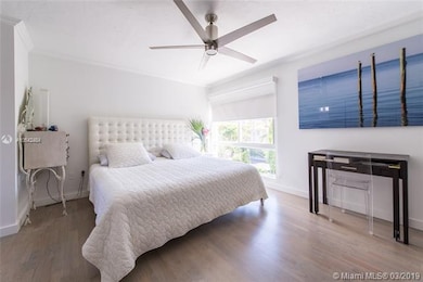 Spacious bedroom with great closets.