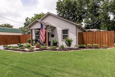 Charming and easy to maintain landscaping.