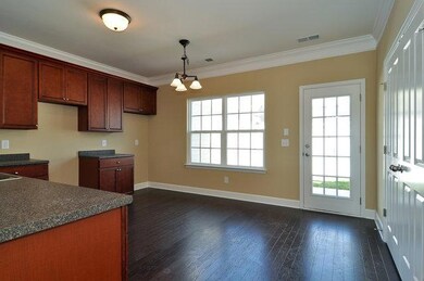 Eat in kitchen  Exact floor plan model home