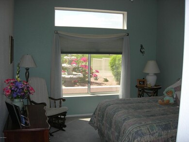 Guest bedroom with view