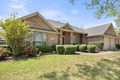 Landscaped lawn