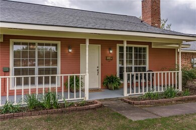 Enjoy your countryside views from the front porch.