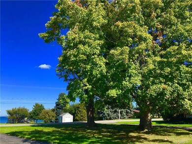 side yard/lake view