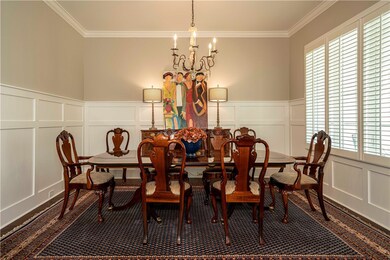 Formal dining provides that special evening or bru