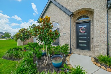 An upgraded Level 3 fiberglass front door opens up