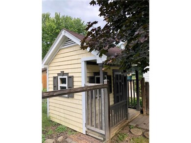 Back storage shed.