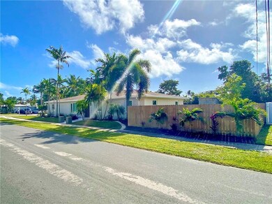 New landscaping and fence. Large lot.