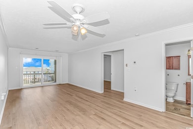 Interior space featuring light wood finished floor