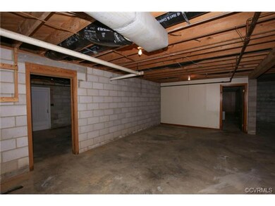 Unfinished basement