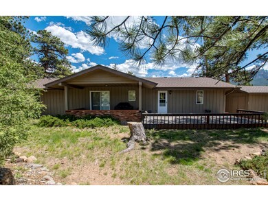 Covered porch and huge deck