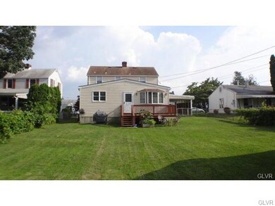 Large fenced in backyard