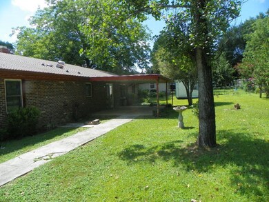 Rear of home
