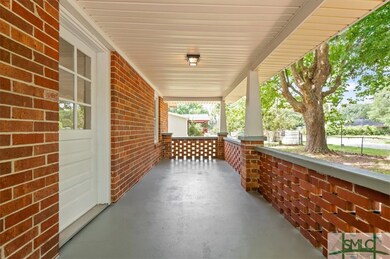 Front porch is ready for your rocking chairs for m