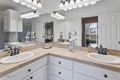 hall bath double vanity