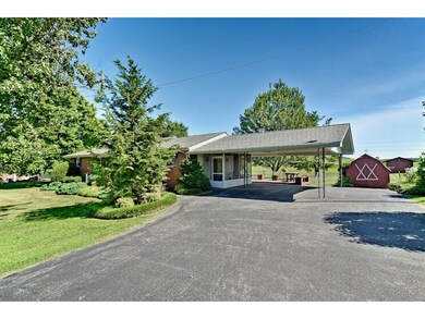 COVERED ATTACHED CARPORT
