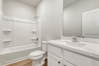 Primary Bathroom comes with a shower and tub combo