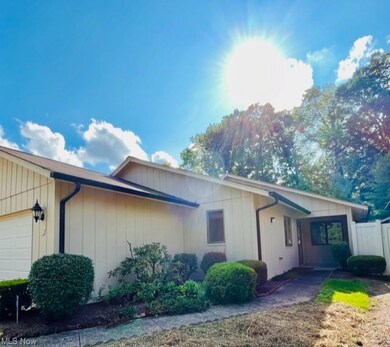 Single story home with garage