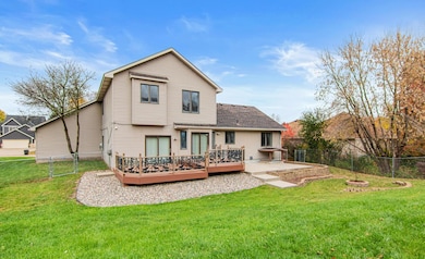 Private fully fenced in backyard